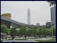 Civic Center and Pingan Finance Centre, Futian district.